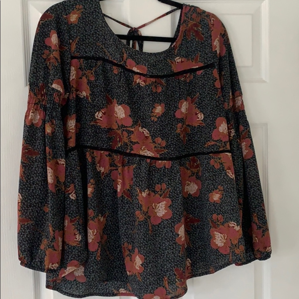 Knox rose blouse